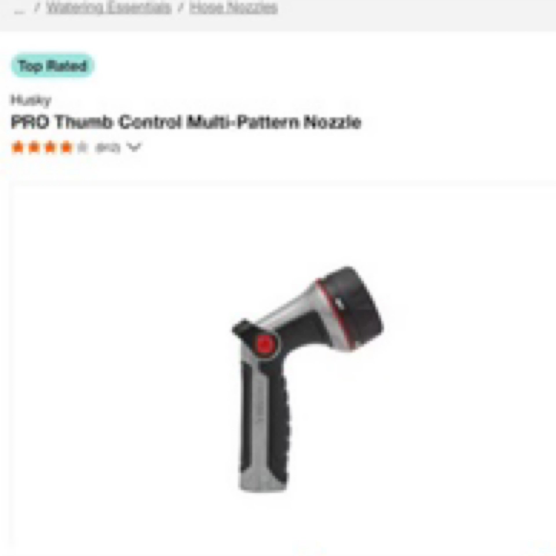Husky PRO Thumb Control Multi-Pattern Nozzle | LJ Pallets & More
